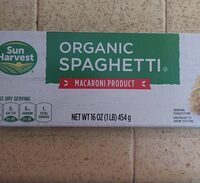 Organic spaghetti