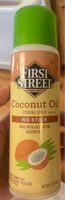Coconut oil cooking spray