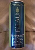 B'EAU Watermelon Citrus Collagen Water - (12 OZ Can)