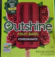 Outshine Fruit Bars Pomegranate