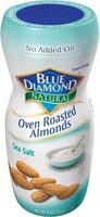 Natural oven roasted almonds sea salt