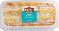 Heavenly cheese coffee cake