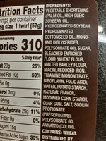 Vanilla french twirls count
