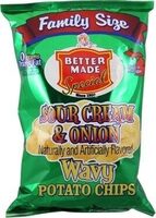 Sour Cream & Onion Wavy Potato Chips