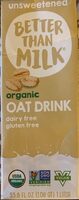 Unsweetened Organic Oat Drink