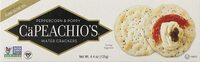 Peppercorn & Poppy Water Crackers