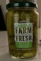 Organic Farm Fresh Kosher Baby Dills