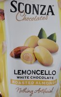 Lemoncello White Chocolate Roasted Almonds