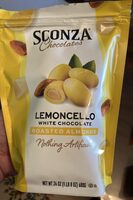 Lemoncello White Chocolate Roasted Almonds
