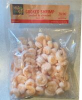 Cooked shrimp