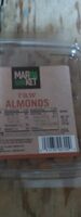 Raw almonds