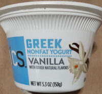 Nonfat Vanilla Greek Yogurt Cup