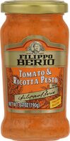 Tomato ricotta pesto