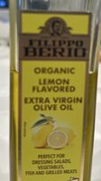 Organic Lemon flavored EVOO