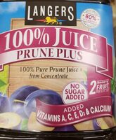 Prune juice