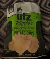 Ripples Sour Cream & Onion Potato Chips