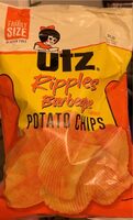 Utz ripples barbeque potato chips