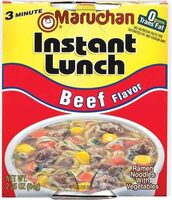 Beef Flavor Ramen Noodle Soup