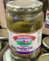 Organic Kosher Dill Pickles