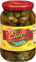 Elites, Premium Chili Pepper Petites Pickles, Hot, Spicy