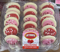 Lofthouse Valentine Sugar Cookies
