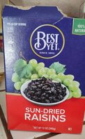 Sun Dried raisins