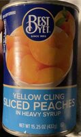 Sliced peaches
