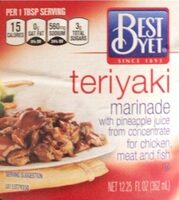 Teriyaki Marinade