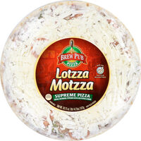 Lotzza motzza supreme pizza