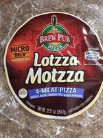 4-meat sausage, bacon, canadian style bacon & pepperoni pizza, 4-meat