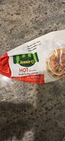 HOT seasoned fresh turkey sausage