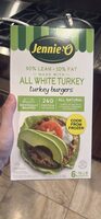 All White Turkey turkey burgers