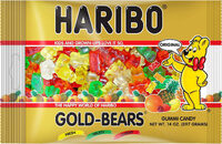 Gold-bears gummi candy