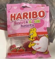 Haribo sweet and sour hearts