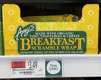 Breakfast Scramble Wrap