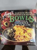 Tortilla Casserole & Black Beans
