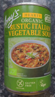 Hearty Organic Rustic Italian Vegetable Soup