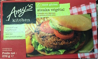 4 Steaks aux légumes, au quinoa et aux noix