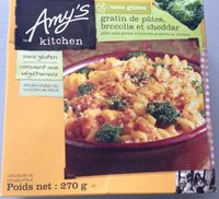 Gratin de Pâtes, Brocolis et Cheddar