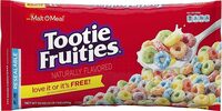 Tootie fruities cereal
