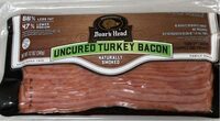 Uncured turkey bacon