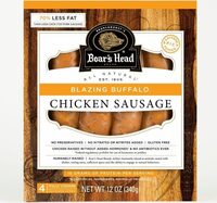 Blazing buffalo chicken sausage