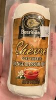 Orange blossom goat cheese