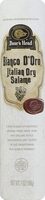 Bianco d'oro salami
