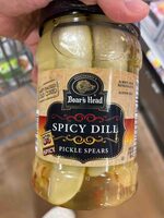 Spicy Dill Pickle Spears