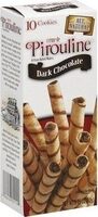 Artisan Rolled Wafers, Dark Chocolate