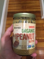 Woodstock, smooth organic classic peanut butter