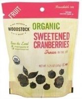 Organic Sweetened Cranberries