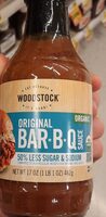 Organic Original BarBQ Sauce 50% Less Sugar & Sodium