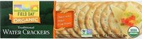 Organic Traditional Water Crackers